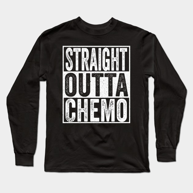 Straight outta chemo Long Sleeve T-Shirt by BaderAbuAlsoud